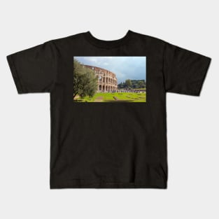 Rome, Italy - Iconic Colosseum Kids T-Shirt